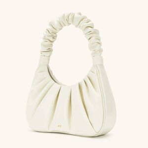 JW PEI ‘Gabbi’ Ruched Hobo Handbag in Ivory